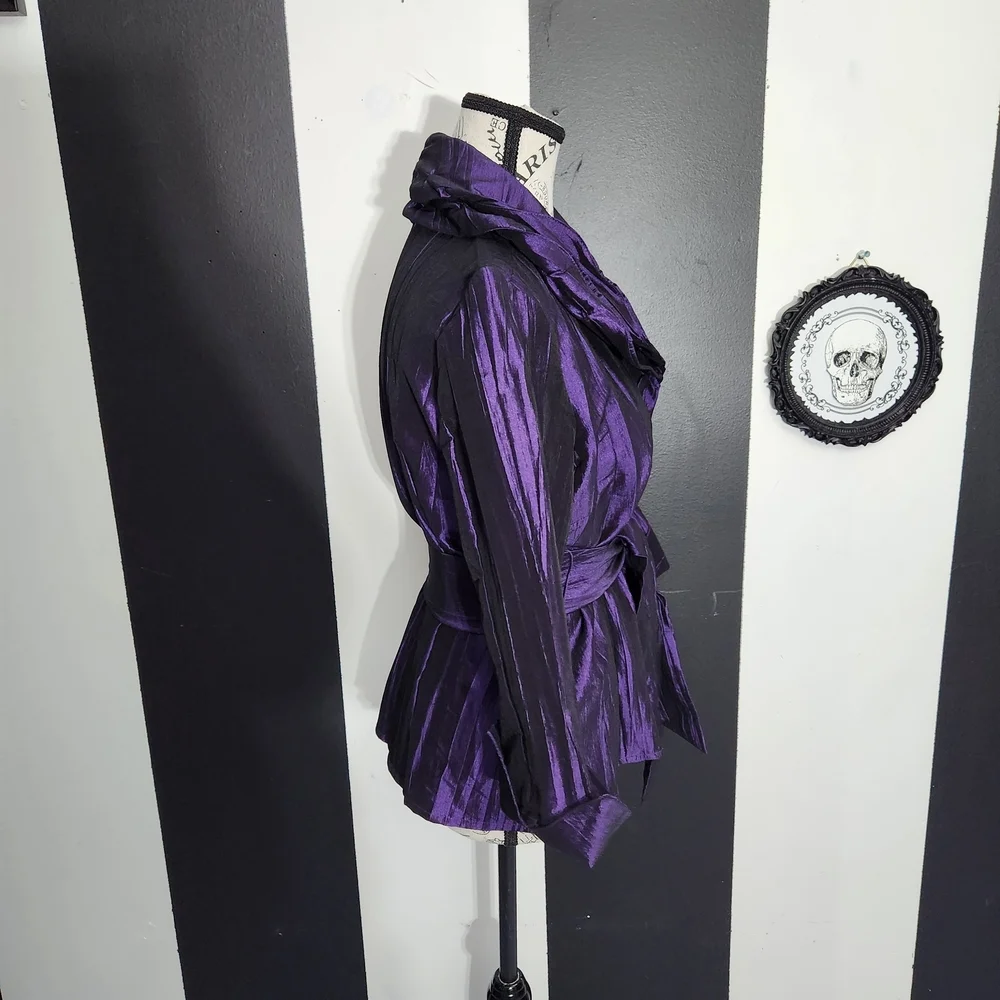 Vintage Purple Blouse - Picture 3 of 5